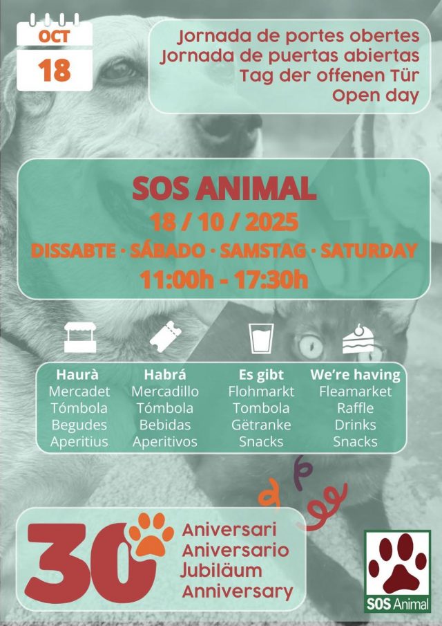Tag der offenen Tür - 30 Jahre SOS Animal